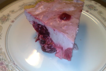 Замороженный вишневый торт с кремом из маскарпоне: шаг 5