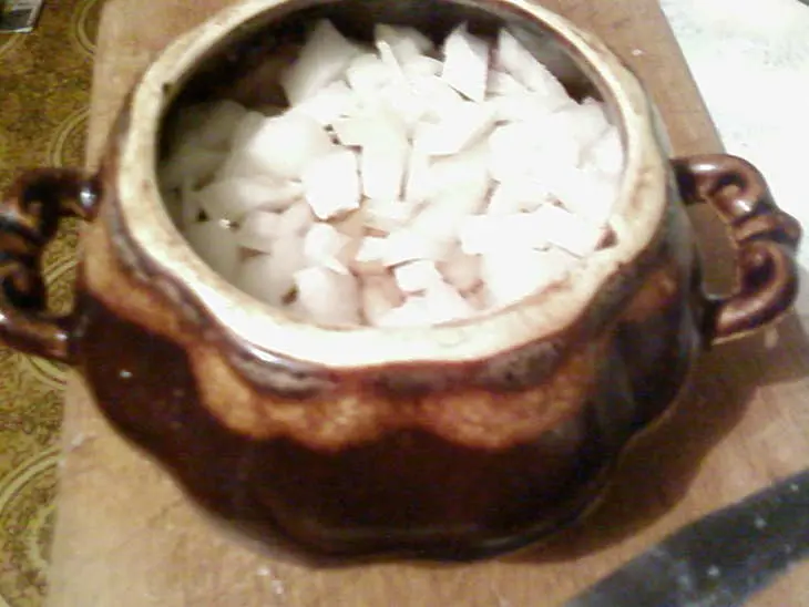 Мясо в горшочках: шаг 5
