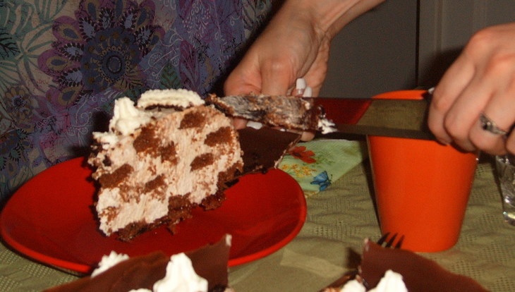Шикарный праздничный торт: шаг 5