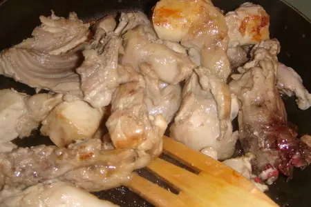 Кролик сливочный в горшочке: шаг 1