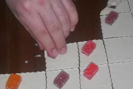 Печенки с мармеладом.: шаг 1