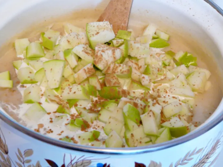 Овсяная каша с яблочно-коричным вкусом.: шаг 2
