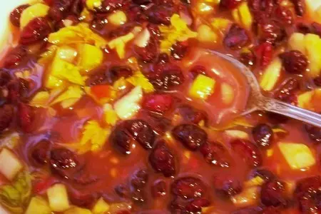 Запечёный в фольге лосось с  клюквой.: шаг 1