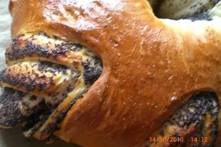 Маковый пирог-рулет: шаг 6