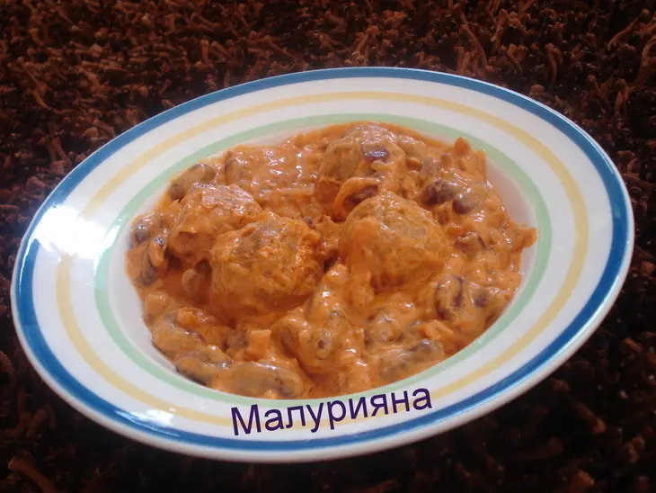 Тефтельки с фасолью: шаг 8