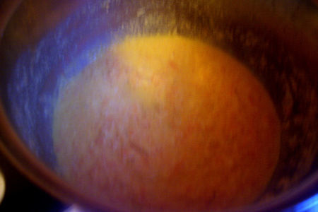 Морковный суп-пюре + слоёные сырно-ветчинные рулетики к нему: шаг 3