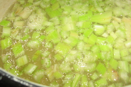 Фасолевый суп с тыквой и имбирём.: шаг 5