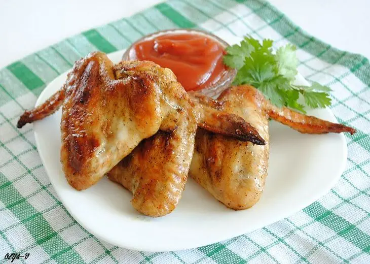 Куриные крылышки в остром маринаде: шаг 1