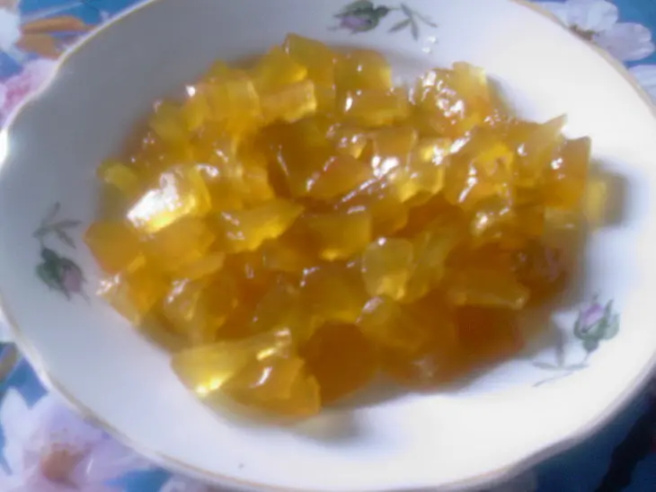 Кекс с цукатами из арбузных корочек: шаг 1