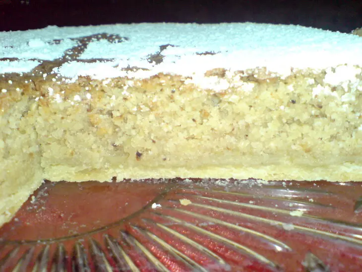 Миндальный торт из галисии (испания)  "tarta de santiago": шаг 9