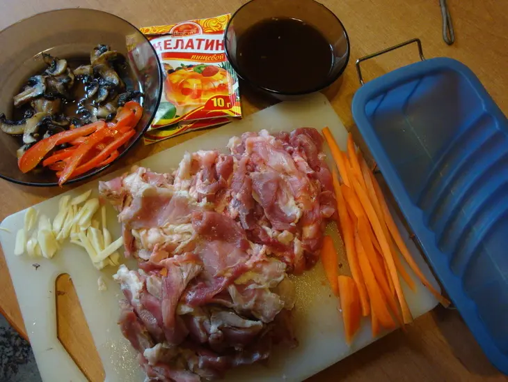 Мясное полено: шаг 1