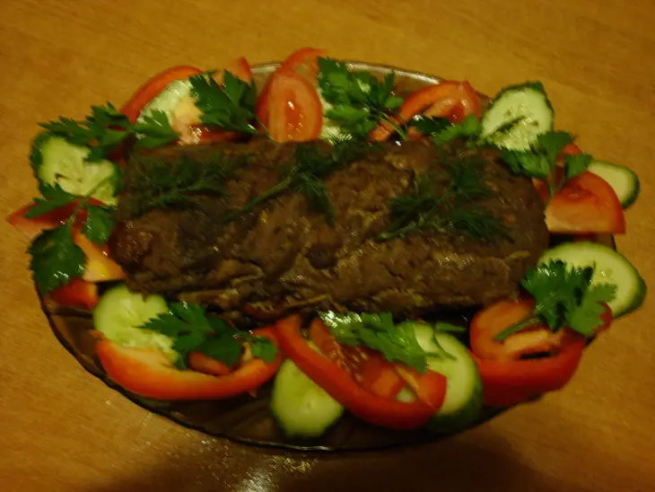 Мясное полено: шаг 7
