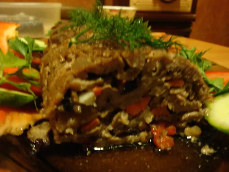 Мясное полено: шаг 8