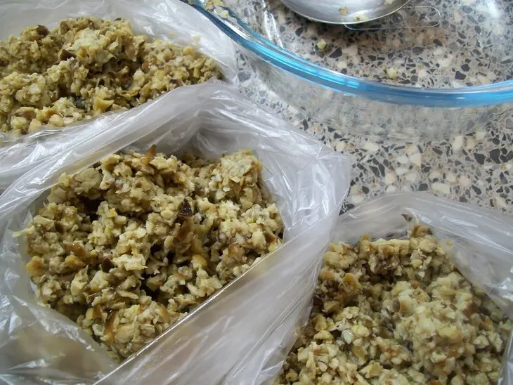 Опята маринованные и салатик из них: шаг 7