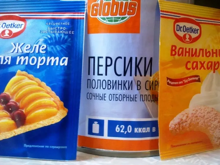 Шоколадно-фруктовый торт «люби меня люби»: шаг 3