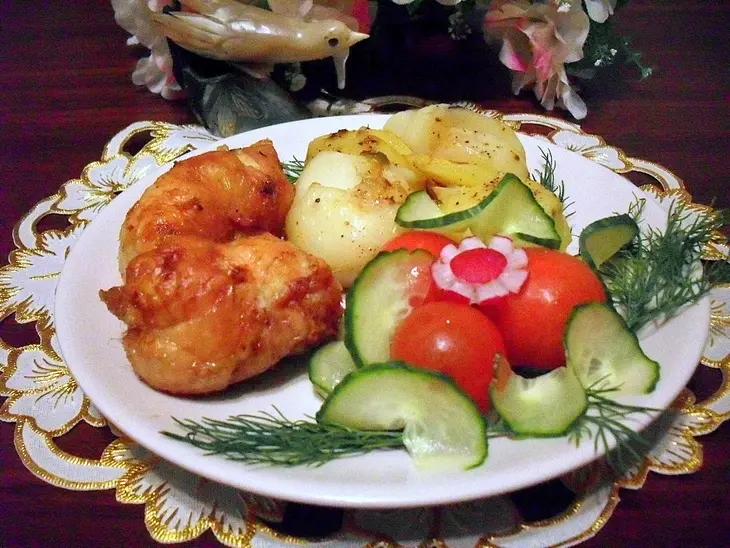 Куриные зразы "сюрприз": шаг 12