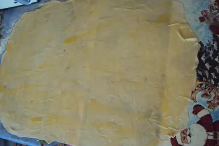 Слоеная самса со шпинатом и сыром: шаг 4