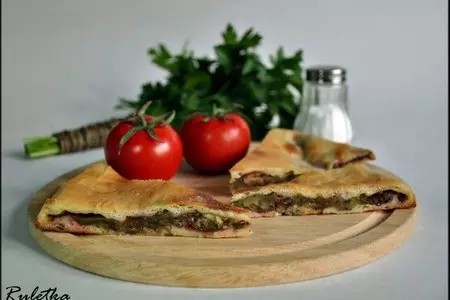 Осетинские пироги со свекольными листьями и сыром (цахараджин).: шаг 22