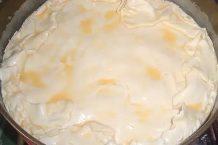 Куриный пирог со слоеным тестом: шаг 6