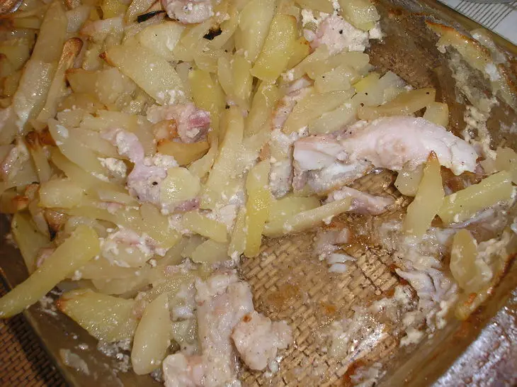 Морской язык запеченный с картошечкой: шаг 4