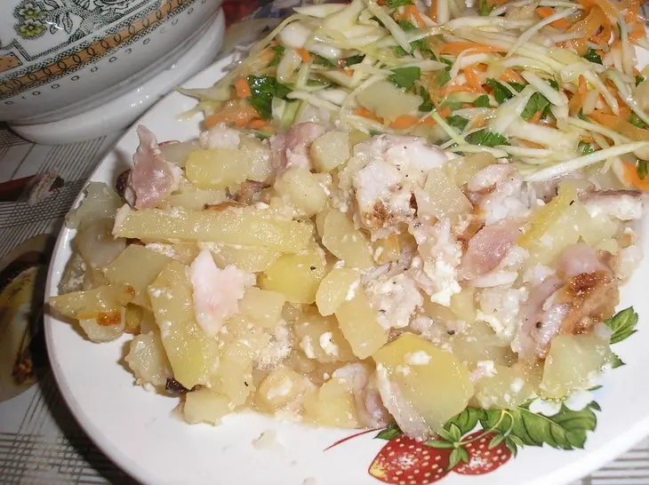 Морской язык запеченный с картошечкой: шаг 5