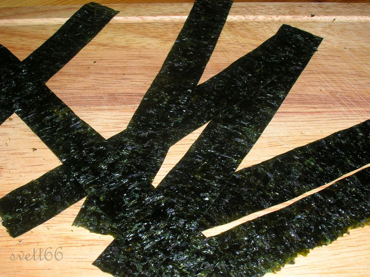 Нежнейшие креветки в  хрустящей "шубке" из рисовой вермишели: шаг 2
