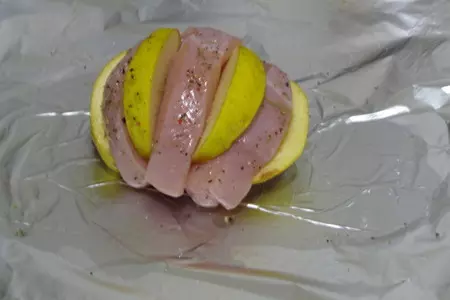 Куриные грудки с айвой и винным соусом: шаг 5