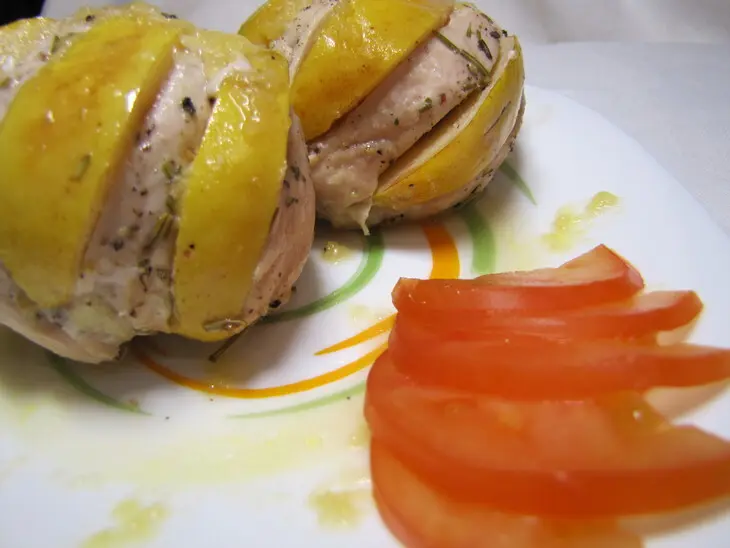 Куриные грудки с айвой и винным соусом: шаг 9