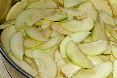 Творожно-яблочный пирог: шаг 8