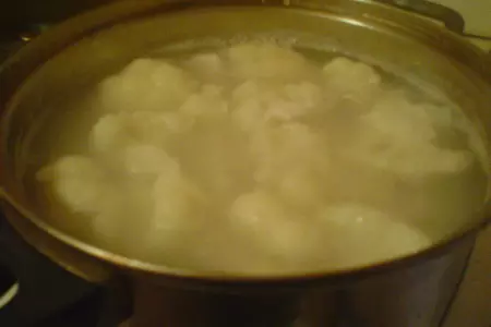 Цветная капуста, запеченная с сыром: шаг 2