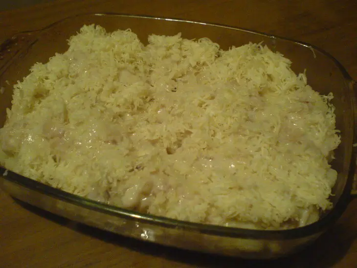 Цветная капуста, запеченная с сыром: шаг 8
