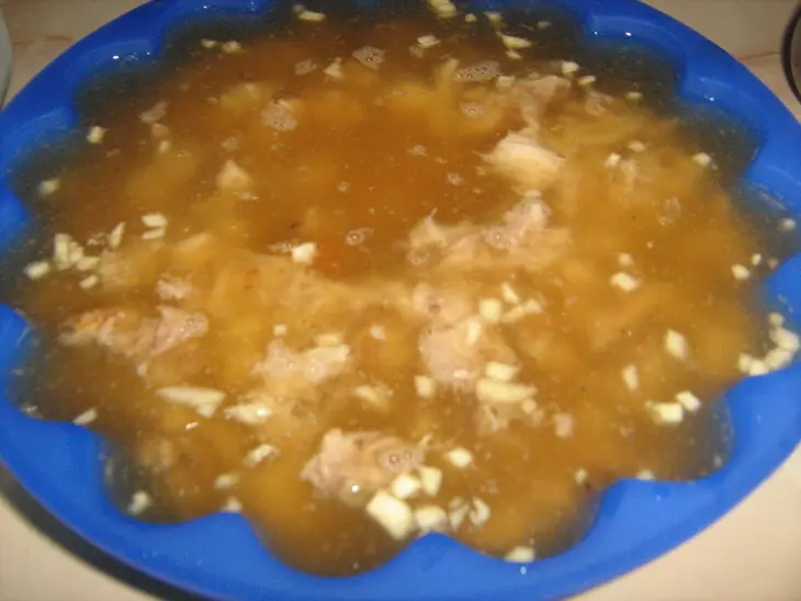 Холодец из трёх видов мяса.: шаг 3
