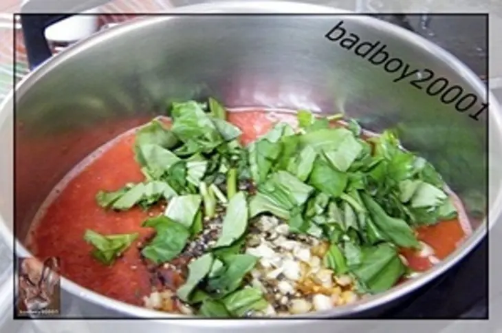 Креветки с пастой в духовке: шаг 3