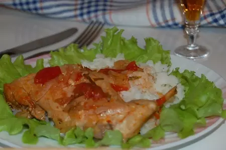 Кролик в белом вине с розмарином: шаг 7