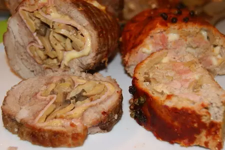 Два рулета  на любой вкус: шаг 9