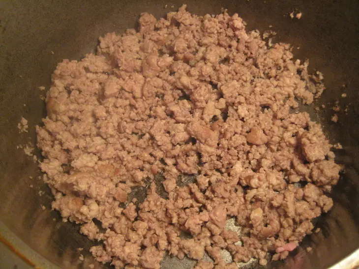 Ракушки с шиитаке и мясом: шаг 4