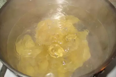 Ракушки с шиитаке и мясом: шаг 6