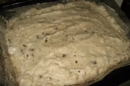 Рулет с курицей и грибами "наизнанку": шаг 6
