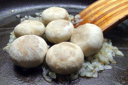 Универесальные закуски: грибы в кляре и кексы с грибами. просто и очень вкусно!: шаг 7