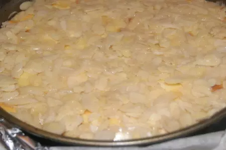 Яблочный пирог с хрустящей миндальной корочкой по-бухгалтерски: шаг 5