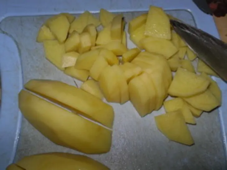 Рагу с мясом и печенью: шаг 4