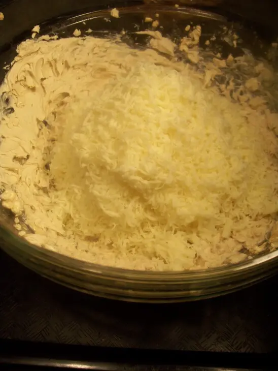 Holiday mushroom cheese ball / праздничный грибной шар.: шаг 8