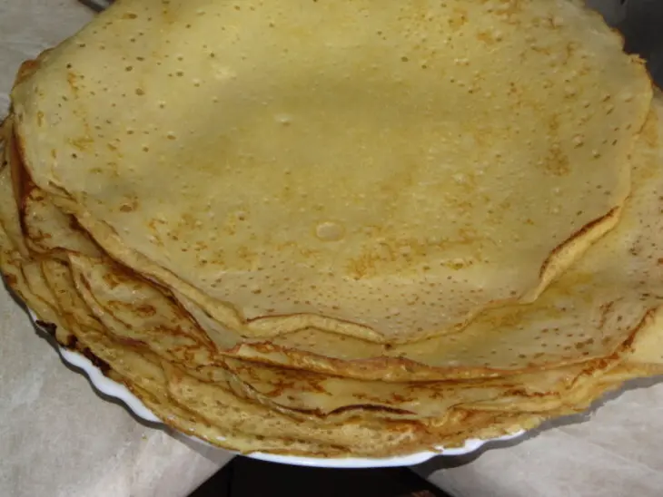 Тыквенные блинчики с мясом: шаг 2