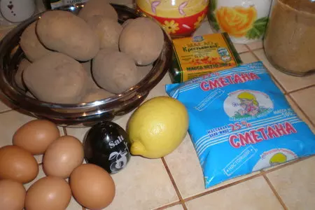 Пирог из картофеля: шаг 1