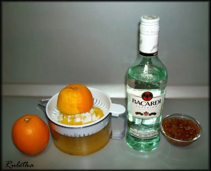 Шоколадный пирог из песочно-орехового теста с курагой и цитрусовыми.: шаг 7