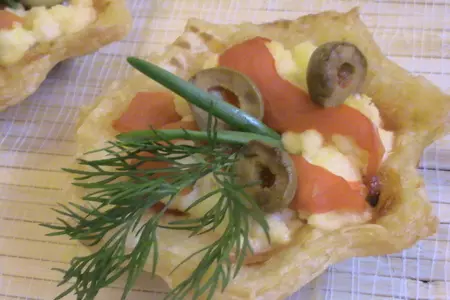 Тарталетки с творогом и сладким перцем.: шаг 3
