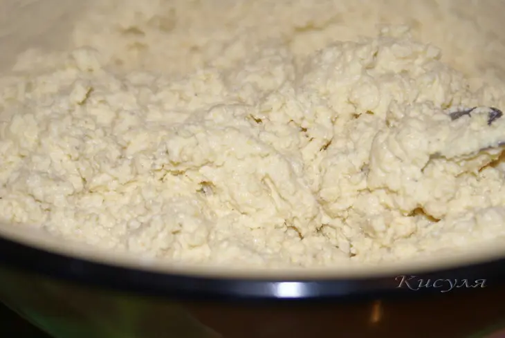 Сдобный кукурузный пирог с кабачком и ветчиной: шаг 4
