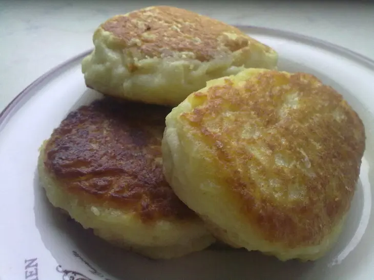 Оладьи из манной каши: шаг 4
