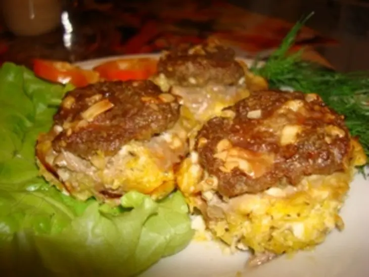 Мясные шапочки с тыквой: шаг 8
