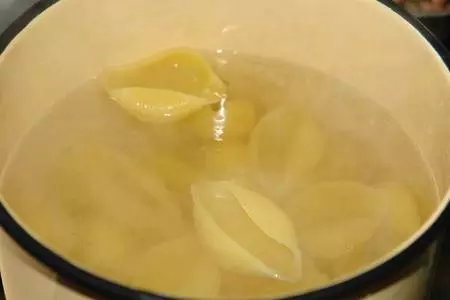 Grand penne с двумя начинками: шаг 2